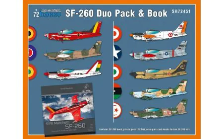 Special Hobby 1:72 -SIAI Marchetti SF-260 Duo Pac/Book