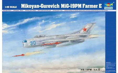 Trumpeter 1:48 - Mikoyan MiG19PM Farmer E (Damaged Box)