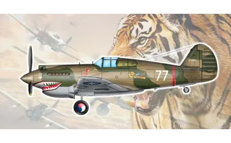 Trumpeter 1:48 - Curtiss H-81A-2(AVG) P-40 Hawk