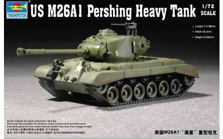 Trumpeter 1:72 - M26A1 Pershing Heavy Tank