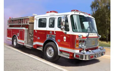 Trumpeter 1:72 - American LaFrance Eagle Fire Pumper