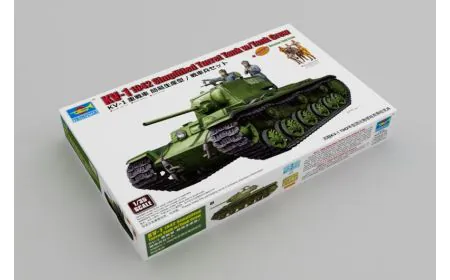 Trumpeter 1:35 -  KV-1 1942 Simplified Turret Tank &Crew