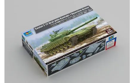 Trumpeter 1:35 - Soviet T-72 Ural w/ Konkakt-1 React Armor