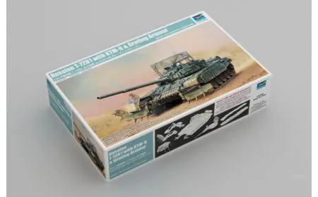 Trumpeter 1:35 - Russian T-72B 1 with KTM-6 & Grating Armour