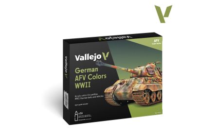 AV Vallejo Model Color Set - German AFV Colors WWII (16)