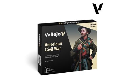 AV Vallejo Model Color Set - American Civil War (16) & Fig