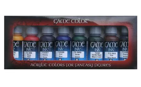 AV Vallejo Game Color Set - Games Ink (x8) (Dam Box)