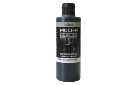 AV Vallejo Mecha Color 200ml - Black Primer (Dam-Box)