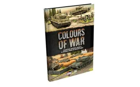 AV Vallejo Book - Colours of War (Damaged Box)