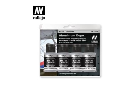 AV Vallejo Metal Color Set - Aluminium