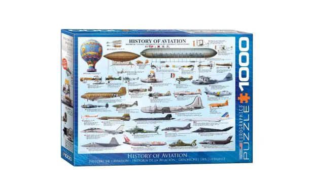 Eurographics Puzzle 1000 Pc - History of Aviation