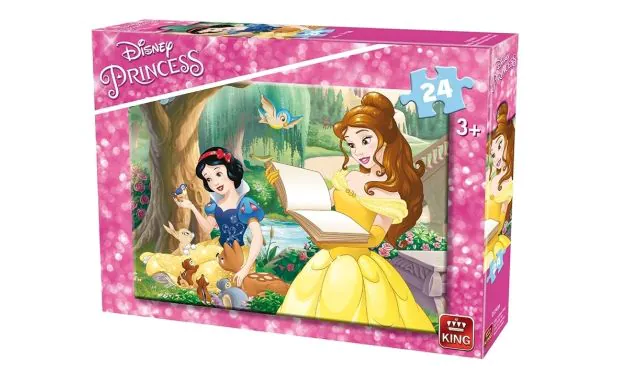 King Puzzles Disney 24 Pc - Princesses