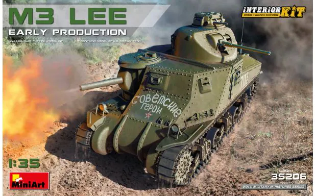 Miniart 1:35 - M3 Lee Early Prod. Interior Kit