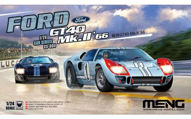 Meng Model 1:24 - Ford GT40 Mk II 1966