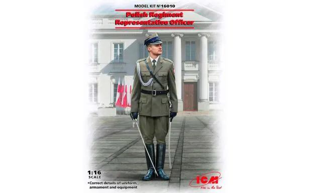 ICM 1:16 - Polish Regiment Representative Officer