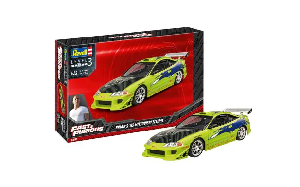 Revell 1:24 - Fast & Furious Brians '95 Mitsubishi Eclipse