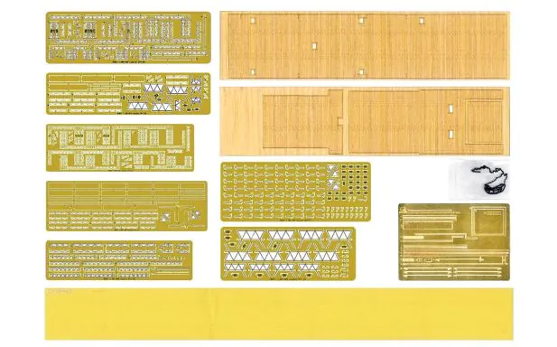 Trumpeter 1:350 - USS Langley CV-1 upgrade set