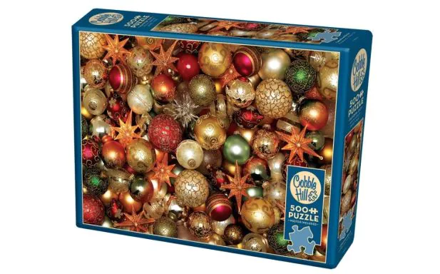 Cobblehill Puzzles 500 pc - Christmas Balls