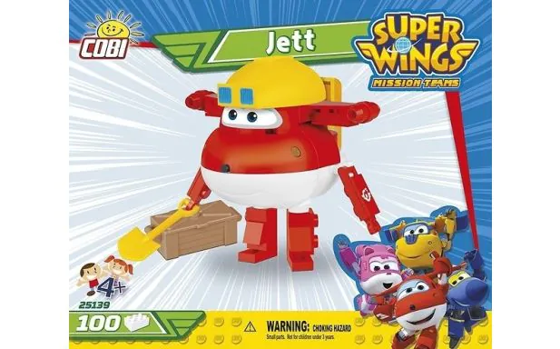 Cobi - Super Wings - Jett