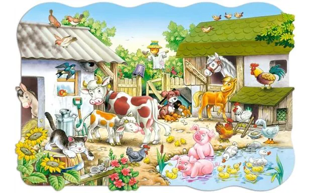 *Castorland Jigsaw Premium Maxi 20 Pc - Farm