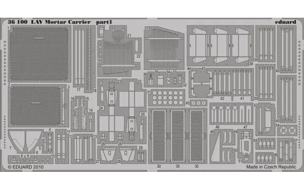 * Eduard Photoetch 1:35 - LAV Mortar Carrier