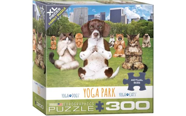 Eurographics Puzzle 300 Pc - Yoga Park (Damaged Box)