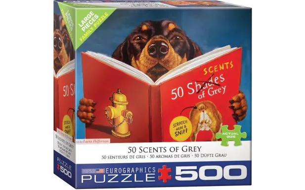 Eurographics Puzzle 500 Pc - 50 Scents of Grey