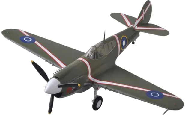 Prebuilt Plastic 1:48 - P-40M