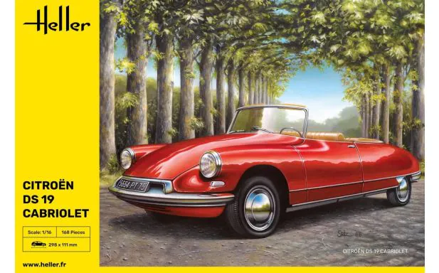 Heller 1:16 - Citroen DS 19 Cabriolet