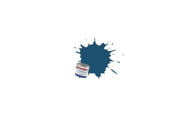 *Humbrol Enamels 14ml - Oxford Blue (Matt) (AA1153)