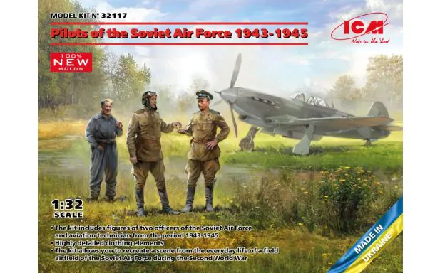 ICM 1:32 - Pilots of the Soviet Air Force 1943-1945