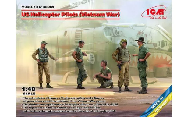 ICM 1:48 - US Helicopter Pilot (Vietnam War)