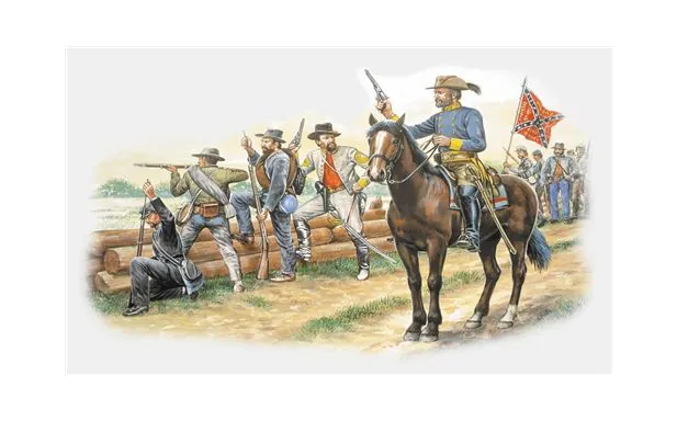 Italeri 1:72 - Confederate Troops (American Civil War)