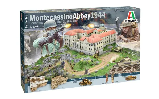 Italeri 1:72 Set - Montecassin o 1944 - Gustav Line Battle