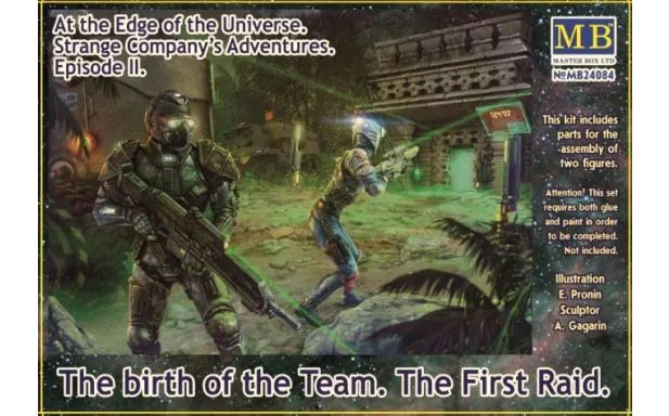 Masterbox 1:24 - Episode II, The birth of the team,