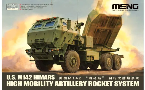 Meng Model 1:72 - M142 HIMARS High Mobility Rocket System