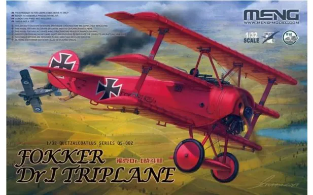 Meng Model 1:32 - Fokker Dr.I Triplane