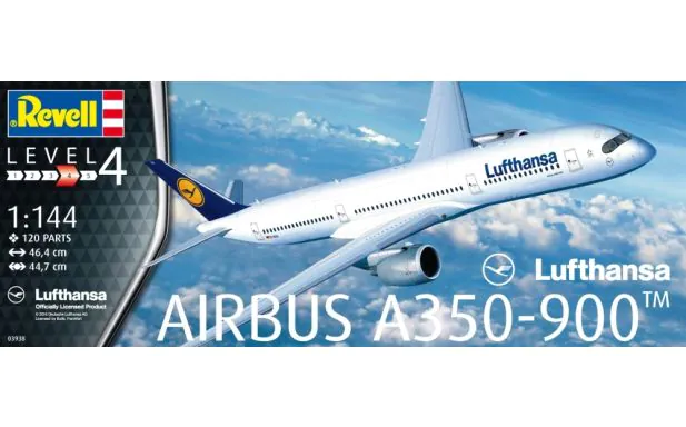 Revell 1:144 Airbus A-350-900 Lufthansa