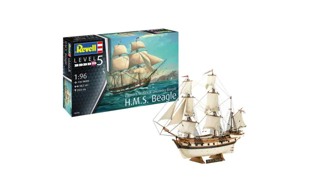 Revell 1:96 - Model Set HMS Beagle