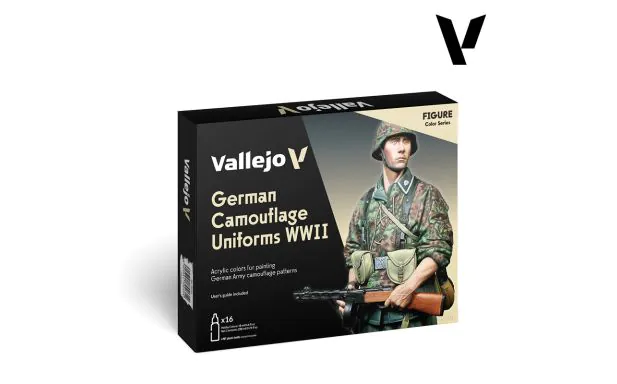 AV Vallejo MC Set - German Camo Uniforms WWII (16)