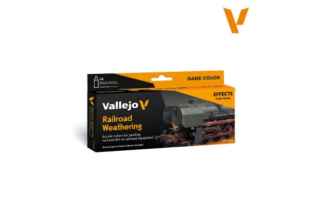 AV Vallejo MC Set - Railroad Weathering by Chema Cabrero